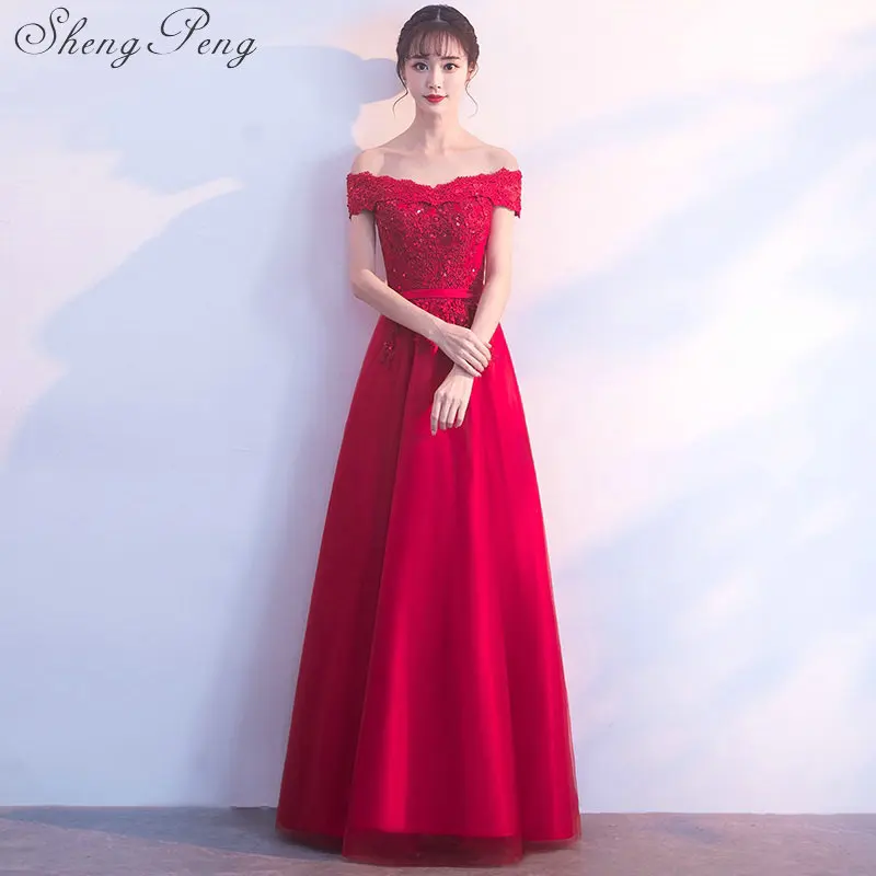 Китайское традиционное платье женщина Китайский восточные платья с открытыми плечами платье 2018 Дамы Этническая одежда CC395