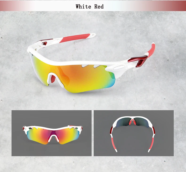 Велосипедные солнцезащитные очки 5 линзы очки для спорта на открытом воздухе велосипед дорожный велосипед солнцезащитные очки для езды на MTB