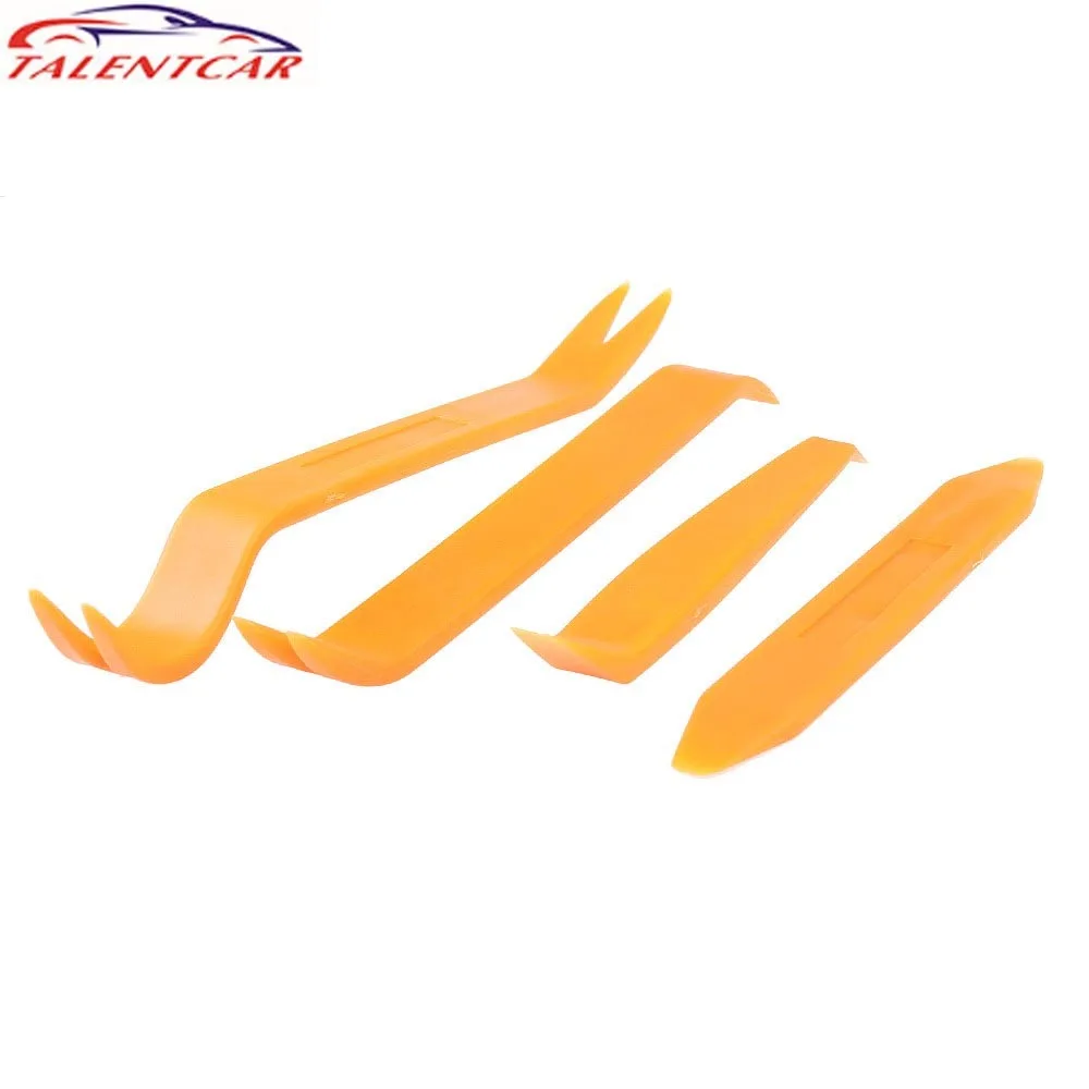 

4Pcs/lot Portable Auto Car Radio Panel Door Clip Panel Trim Dash Audio Removal Installer Pry Kit Repair Tool Pry Tool Hand Tools
