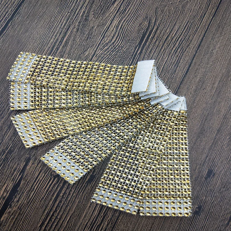 

20 pcs/lot Napkin Rings for Wedding Napkin Holders Rhinestone Chair Sashes Banquet Dinner Christmas Table Decoration