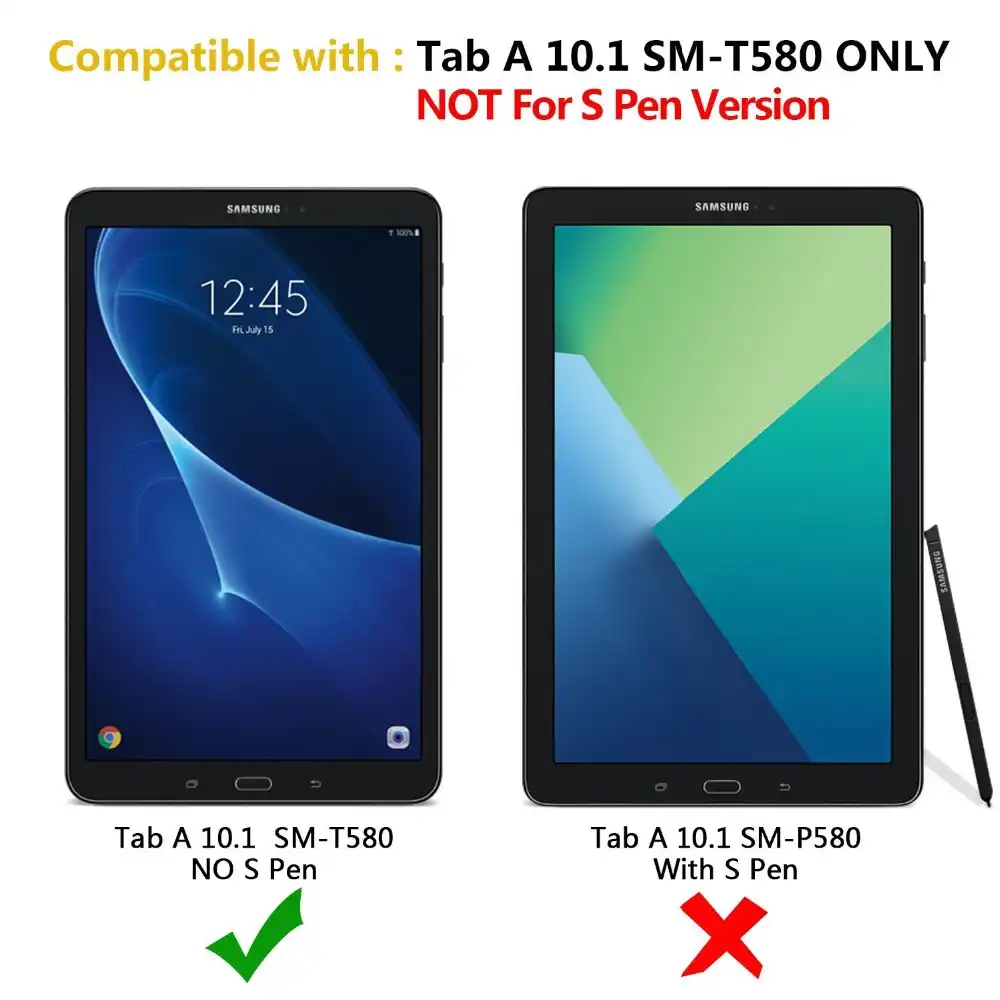 Закаленное стекло для Samsung Galaxy Tab A A6 10 1 2016 Защита экрана SM T580 T585 587|Защитные экраны