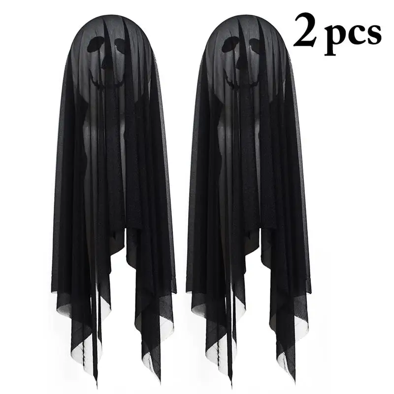 2pcs 12 Inch Halloween Balloon Balloons Party DIY Decorations Prop with Creepy Cloth & String | Дом и сад