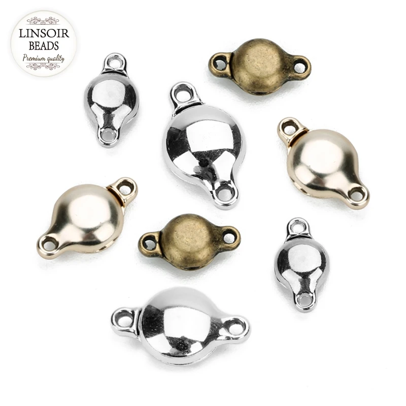 LINSOIR 10 шт./лот сильные магнитные замочки Fit ожерелье браслет родий цвет конец застежки разъемы для Diy ювелирных изделий F5451