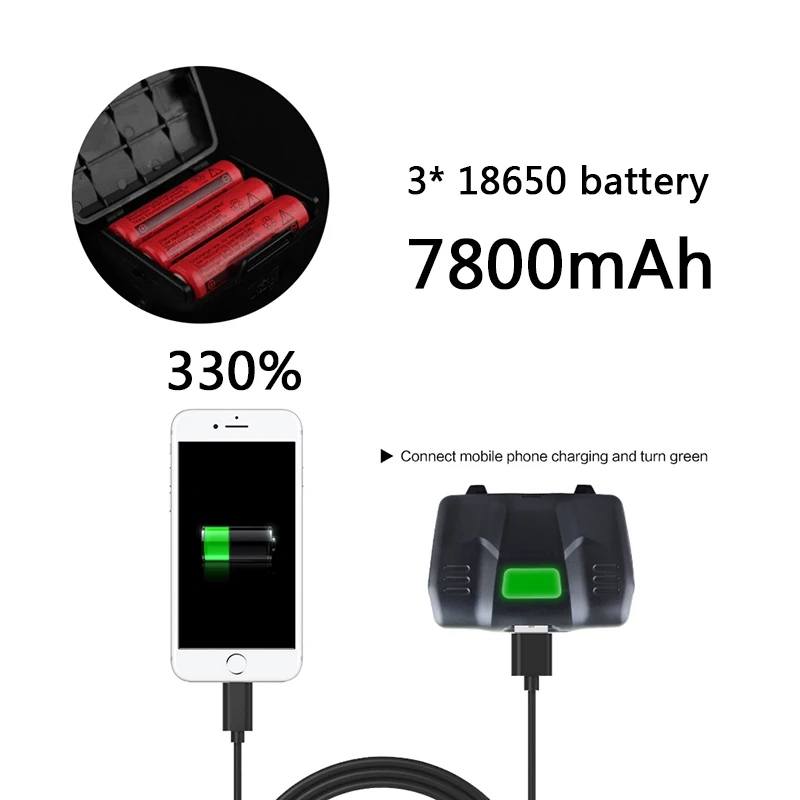 Налобный фонарь светодиодные лампы чип головная лампа Cree Xlamp оригинал 3 18650 Xhp70