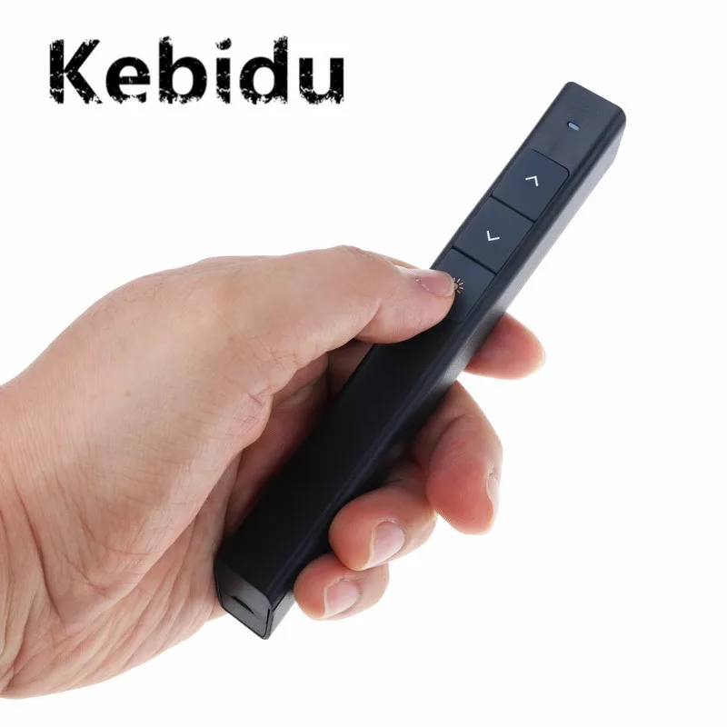

Wireless Presenter 2.4GHz with IR Laser Pointers Pen USB Control Pen With Receiver PPT Powerpoint Presentation USB Pointer Pen