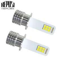 Buy 2x H1 Led Bulb Auto Car Motor Truck Driving Fog Light 3030 12SMD Daytime Running Light LED Bulbs 12V 24V for Cars White 12W Free Shipping