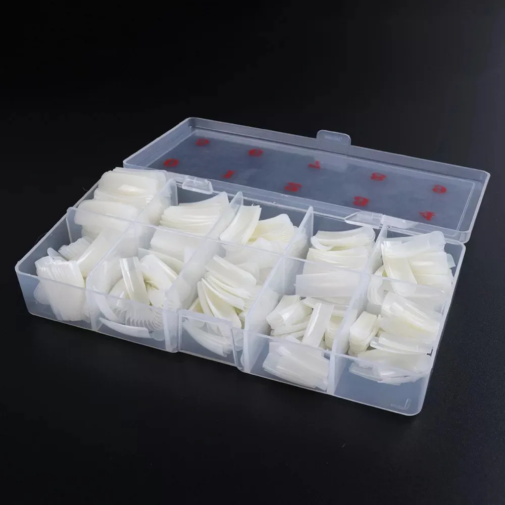 pedaço Natural transparente branco prego ferramentas de molde especial