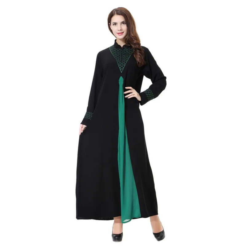 

Muslim Abayas For Women Elegant Arab Ma'am Robe Fashion Embroidery Abaya Dress Novelty Islamic Clothing Moroccan Kaftan Burka