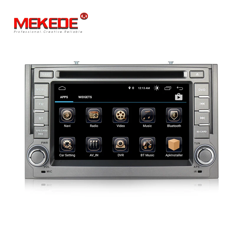 Best MEKDE HD 2 Din Android 8.1 For Hyundai H1 Grand Starex 2007-2016 GPS Stereo Radio Car Central Multimidia Player+16G MAP 2