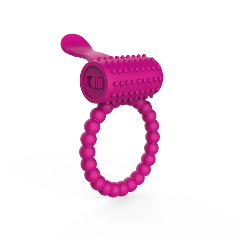 1Pcs Cock Delay Ring Vibrating Sex Products Vibrator Delay Premature Ejaculation Clitoris Massager Lock Fine Penis for Men (4)