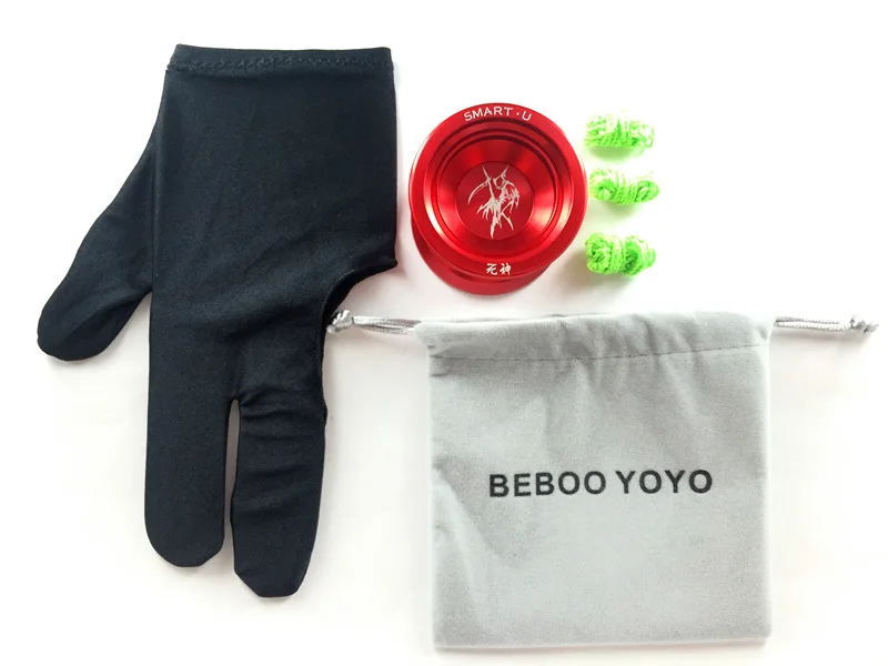 Металлический Профессиональный Йо-Йо набор йо-йо+ перчатка+ 3 струны+ йо-йо s сумка S2 йо-йо Классические игрушки Diabolo подарок для детей