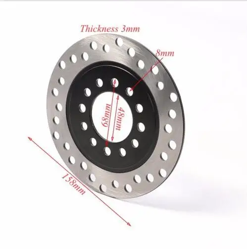 

160mm Rear Brake Disc Disk Rotor for Quad ATV Buggy Go Kart TAOTAO COOLSTER