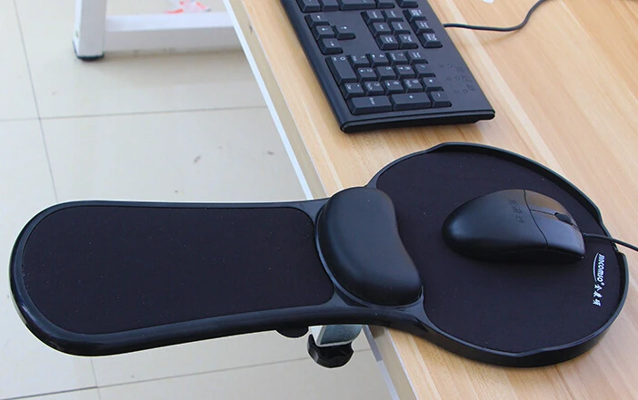 

Jincomso 2018 Wrist Mouse Pads Smooth Elbow Arms Bracket for Tables and Chairs Black For Rest With Box