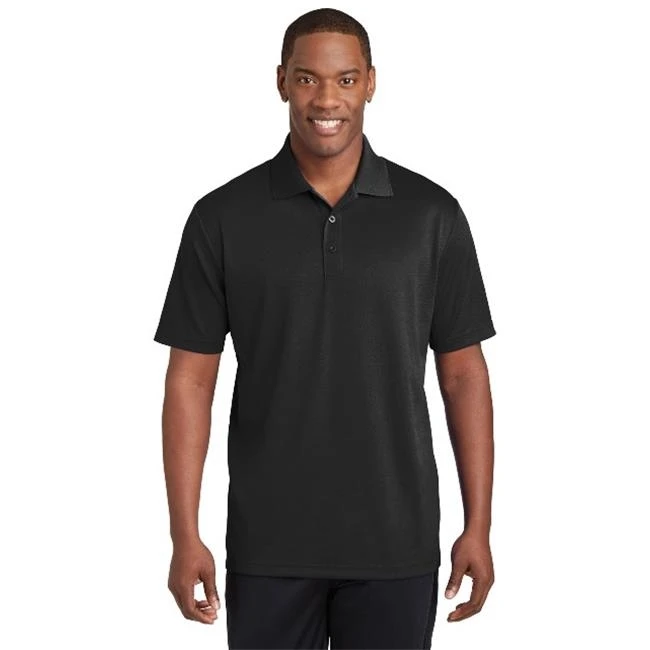 Sport-Tek ST640 PosiCharge Racer Mesh Polo Black - Extra Large