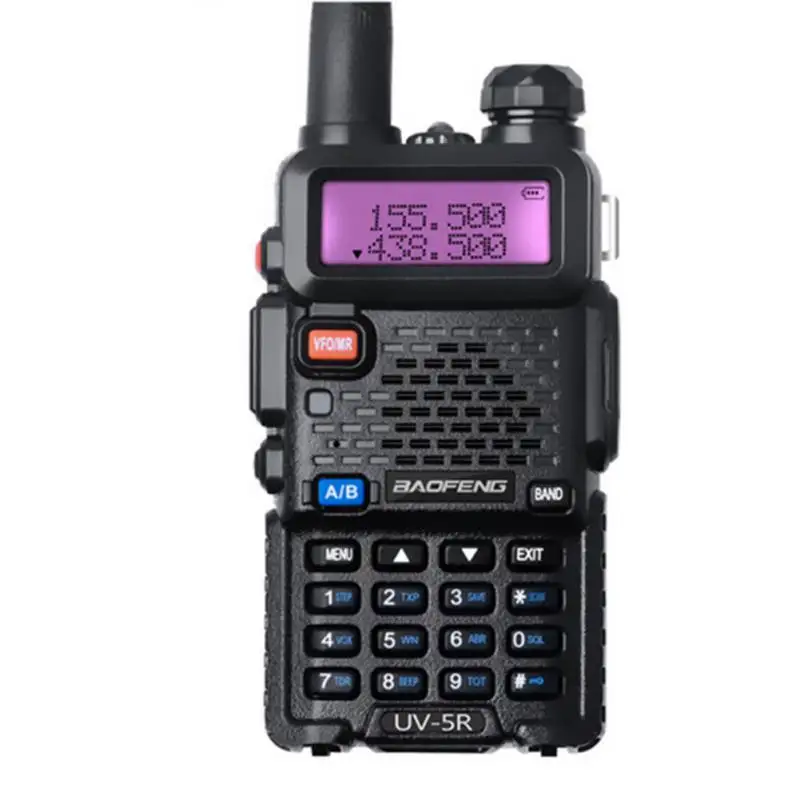 

Portable UV-5R Walkie Talkie Professional CB Radio Station Transceiver 5W VHF UHF Portable UV 5R Hunting Ham Radio Transceiver