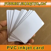 10 шт. для струйной печати глянцевая карточка PVC ID струйный карта с Нет чип для Canon принтер Epson