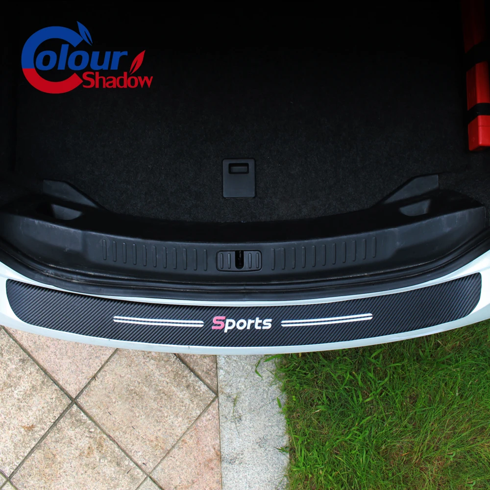 

1Pcs Universal Car Trunk Bumper Guard Pad Protector Auto Sill Plate Bumper Guard Rubber Pad Protector Car Styling Accessariess