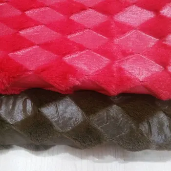 

Factory direct new PV velvet rubber home textile furniture pillow clothing knitted plush fabric wholesale
