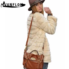 Пальто из искусственного меха, зимняя повседневная меховая куртка, женское плотное теплое пальто, Женское пальто с длинным рукавом, белое, черное, плюс размер 3XL, Casaco Feminino