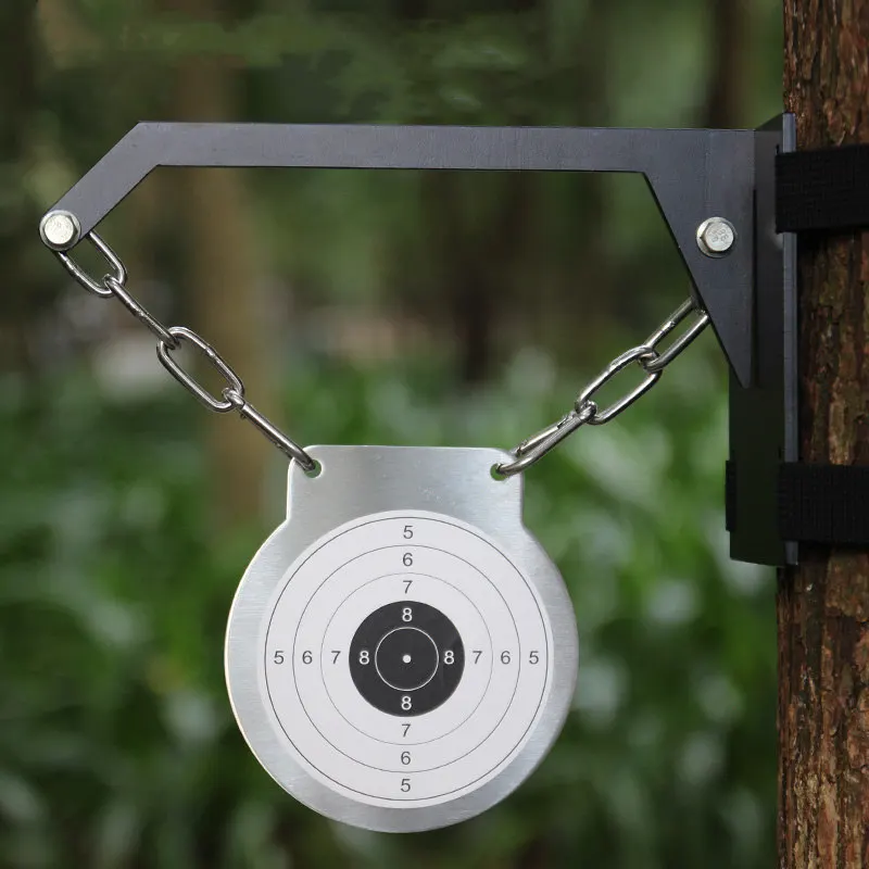 

[Outdoor shooting target] Slingshot practice Hanging tree target Steel bead ceramic pill mud metal with target box