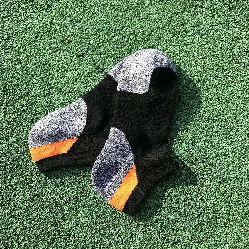 

5Pairs Men's Sport Socks Ankle Socks Breathable Cotton Running Sock Low Cut Sock Cycling Bowling Camping Hiking Sock 5 Colors