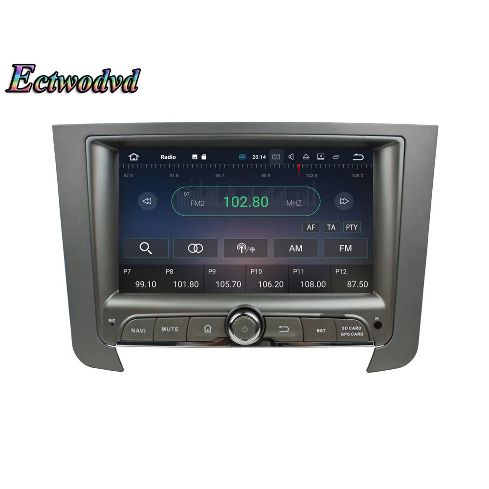 Flash Deal Ectwodvd Octa Core 4G RAM 64G ROM Android 9.0 Car Multimedia DVD Player GPS HeadUnit For SsangYong Rexton 2014 15