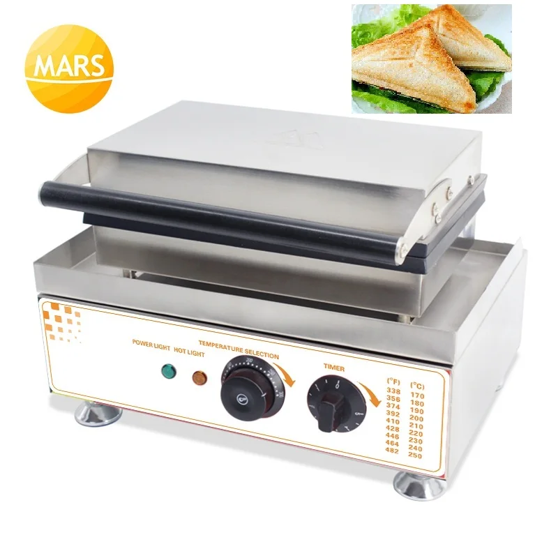Electric Press Sandwich Machine Mini Breakfast Bread Warming Maker Waffle Toaster Mould Griddle Baking Plate | Бытовая техника