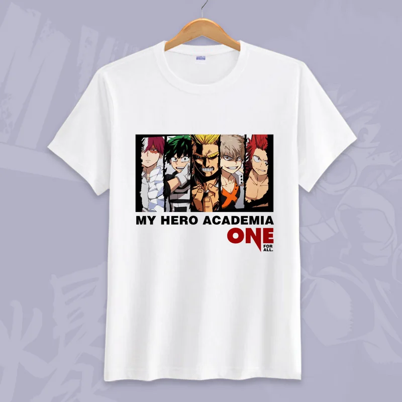 Coshome Boku No Hero Academia T-Shirt Short Sleeve Tee Shirt  My Hero Academia Izuku Midoriya Printed Summer Costume (22)