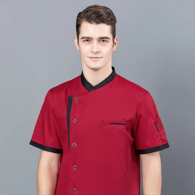 Кухонная унисекс форма Chef ресторанный пиджак пальто для готовки мужская и