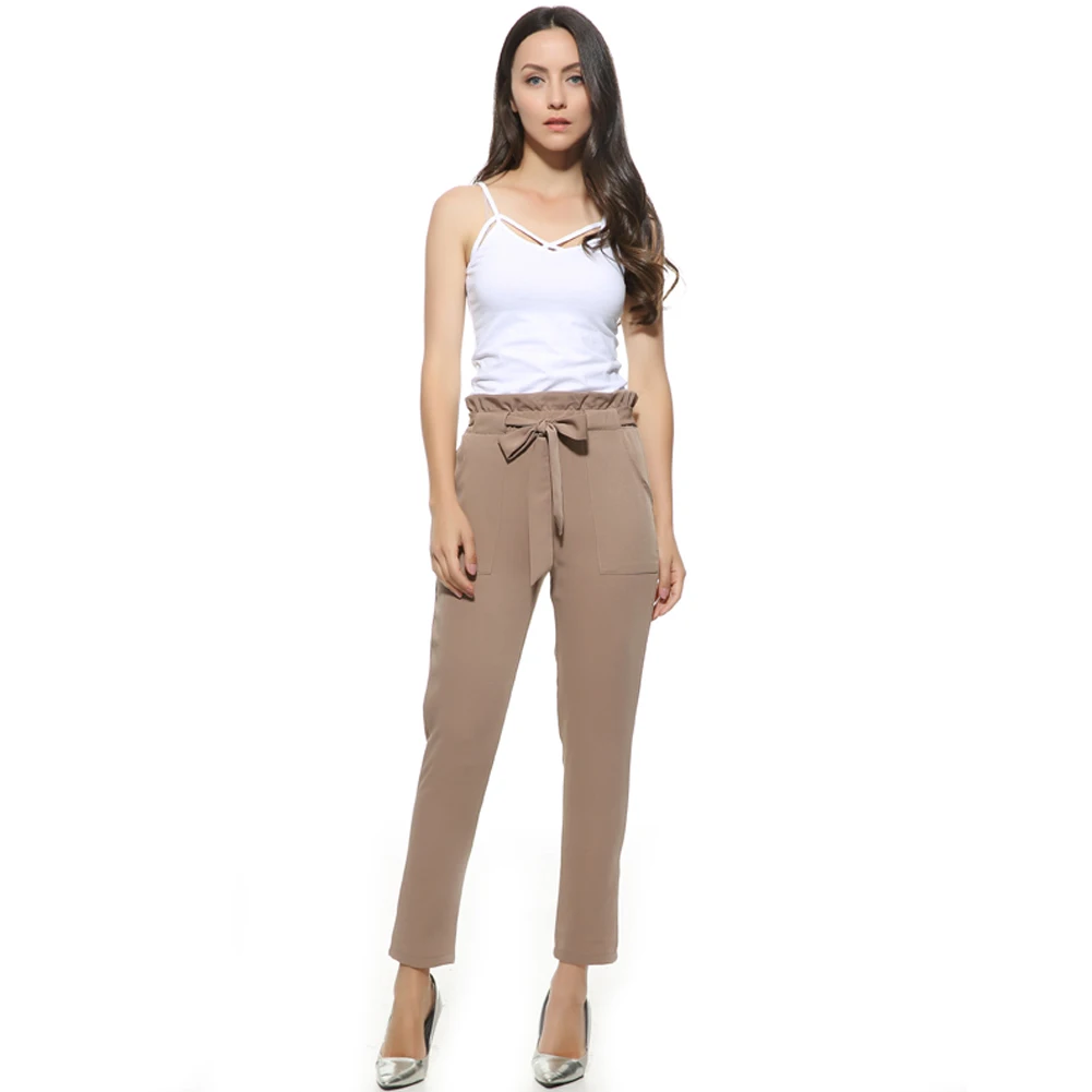 high waist trousers