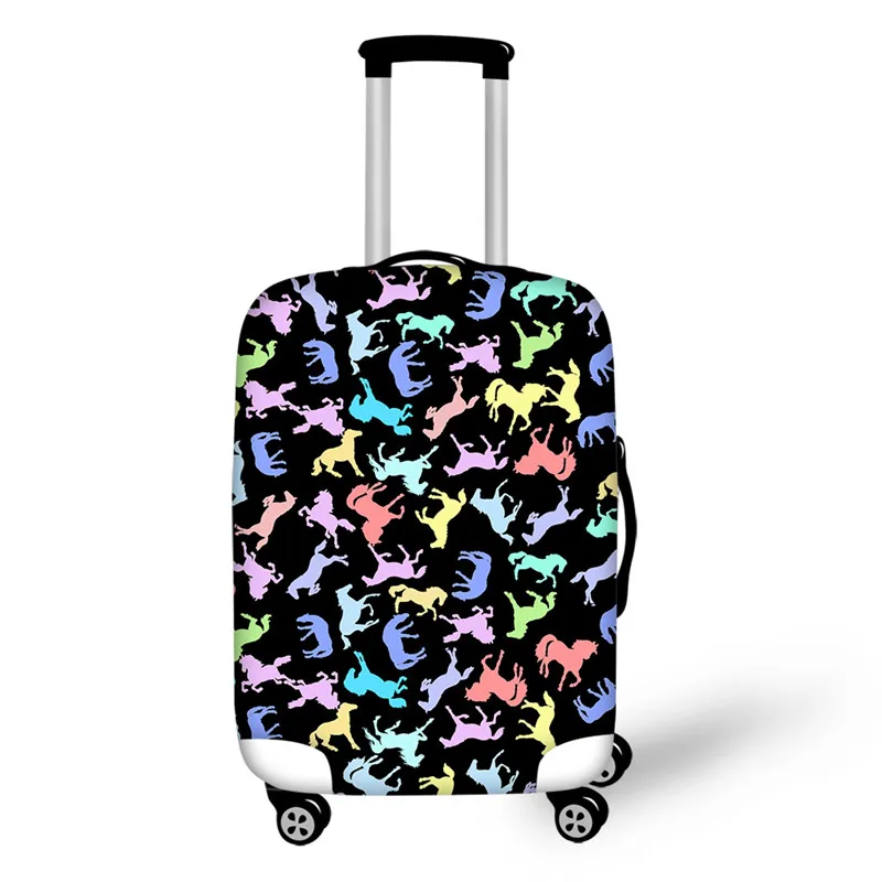FORUDESIGNS/дизайнерский чемодан с милым котом, чехол для путешествий, водонепроницаемый чехол для багажа, портативный Эластичный Защитный чехол для чемодана - Цвет: CC3466
