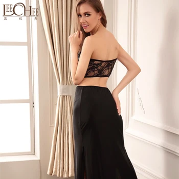 

Leechee Sexy patent leather fashion lace dress cocktail dress gown pajamas erotic costumes sexy lingerie MF014