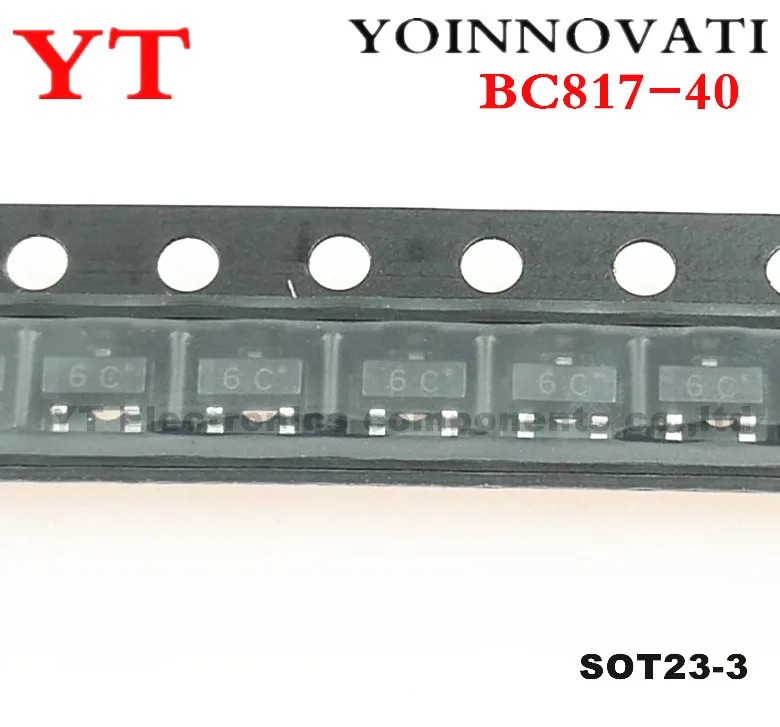 1000 шт./лот BC817-40 BC817 NPN 45V 500mA SOT-23 IC лучшее качество | Электронные компоненты и