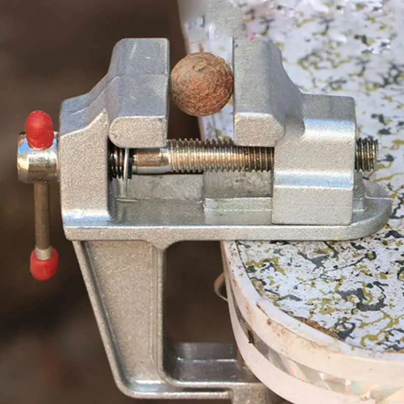

High Mini Table Aluminium Alloy Bench Screw Bench Vise for DIY Jewelries Craft Mould Fixed Repair Tool LG66