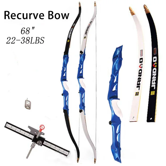 Take Down 68" Recurve Hunting Bow,right Hand Recurve Bows Alloy,arco