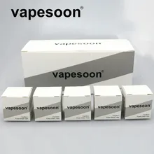 VapeSoon 60 шт. новейший дизайн узор стеклянная трубка для TFV8 большой ребенок 5 мл удлинитель распылителя узор стеклянная трубка