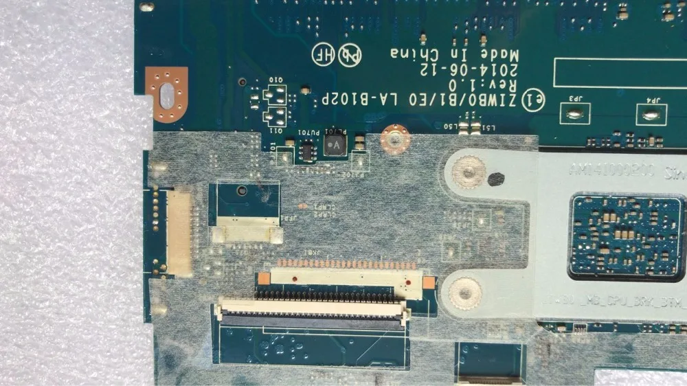 Для Lenovo B50 30 материнская плата для ноутбука ПК процессор N3530 DDR3 (без отпечатков