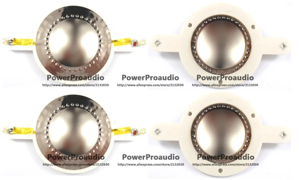 Качество 4 шт./лот 44,4 мм послепродажного диафрагмы для JBL 2418, 2418 H, MR905, EON G2 10-918