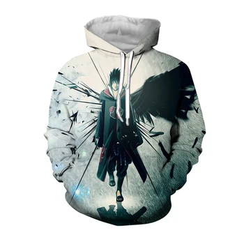 

Jumeast New Design Hokage Ninjia Men/Women Hoodies Naruto Sasuke 3D Print Sweatshirt Long Sleeves Sports Pullover Classic Anime