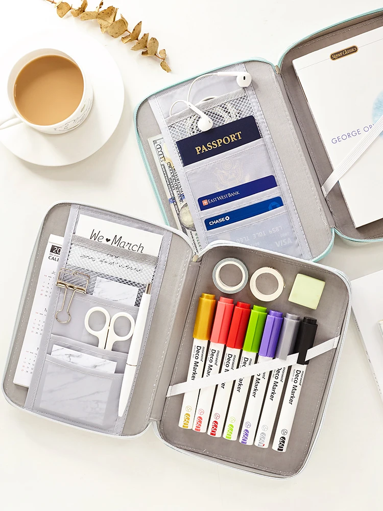 

Ankow Stationery Multi-functional Creative Pencil Bag