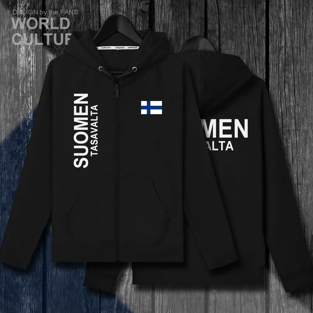 

Finland FIN FI Suomi Finnish Finn FI top men fleeces hoodies winter clothes men jackets and jerseys tracksuit fashion 2018 coat