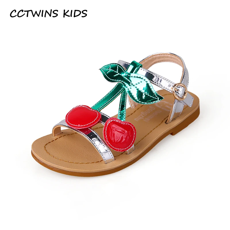 

CCTWINS Kids Shoes 2019 Summer Girls Fashion Cute Party Dress Shoe Toddler Children Flat Princess Baby Brand Sandals PS731