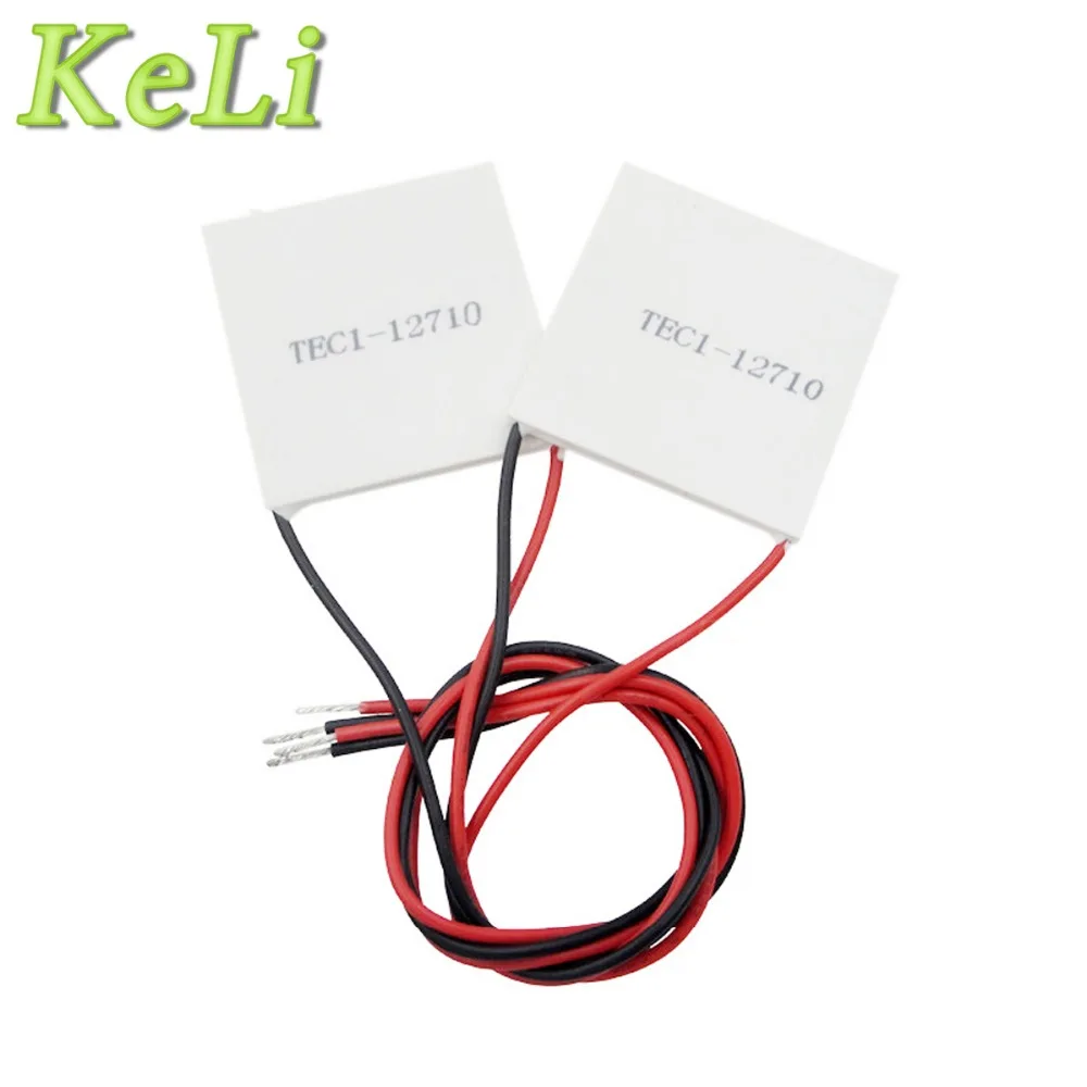 

1pcs TEC1-12710 Heatsink Thermoelectric Cooler Cooling Peltier Plate Module