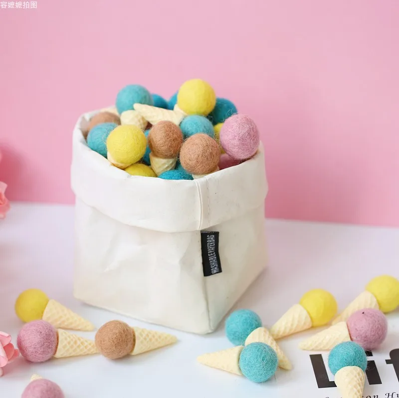 

7cm Creativity Simulation Ice Cream Photography Props for Photos Studio Accessories for Wedding Party DIY Items Decorations