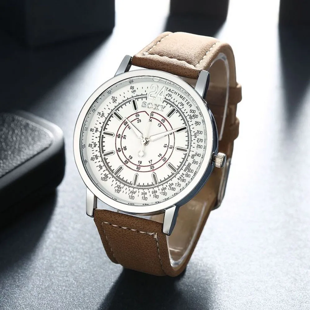 Роскошные военные часы мужские брендовые с кожаным ремешком кварцевые наручные часы мужские спортивные деловые часы Reloj Montre Homme
