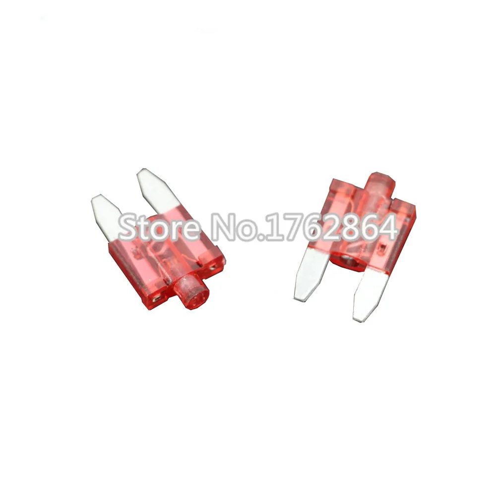 10PCS 10A Small Size Auto fuse inserts car insurance tablets small fuse