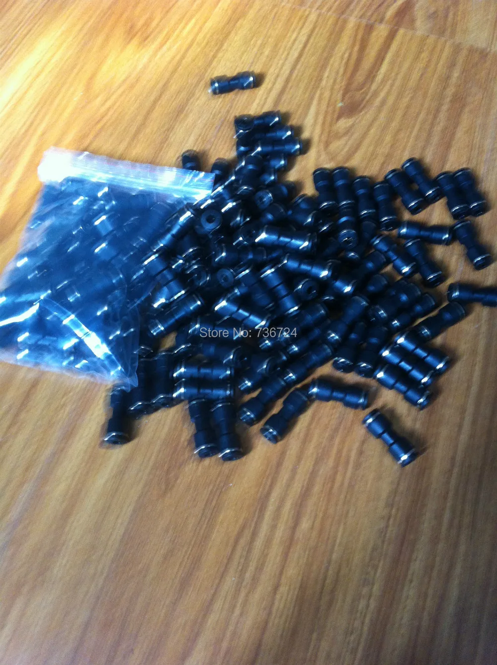 

PU-4 , 4mm-4mm PUC one-touch plastic tube connector, pneumatic fitting