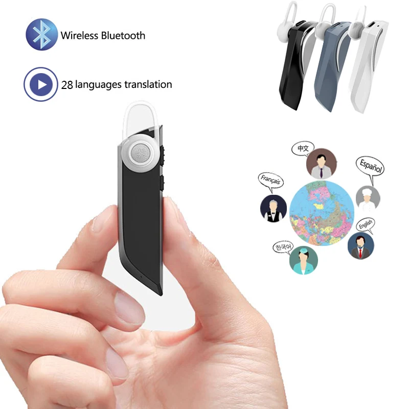 Smart Translation Headset Wireless Headphone translator 20+ Languages