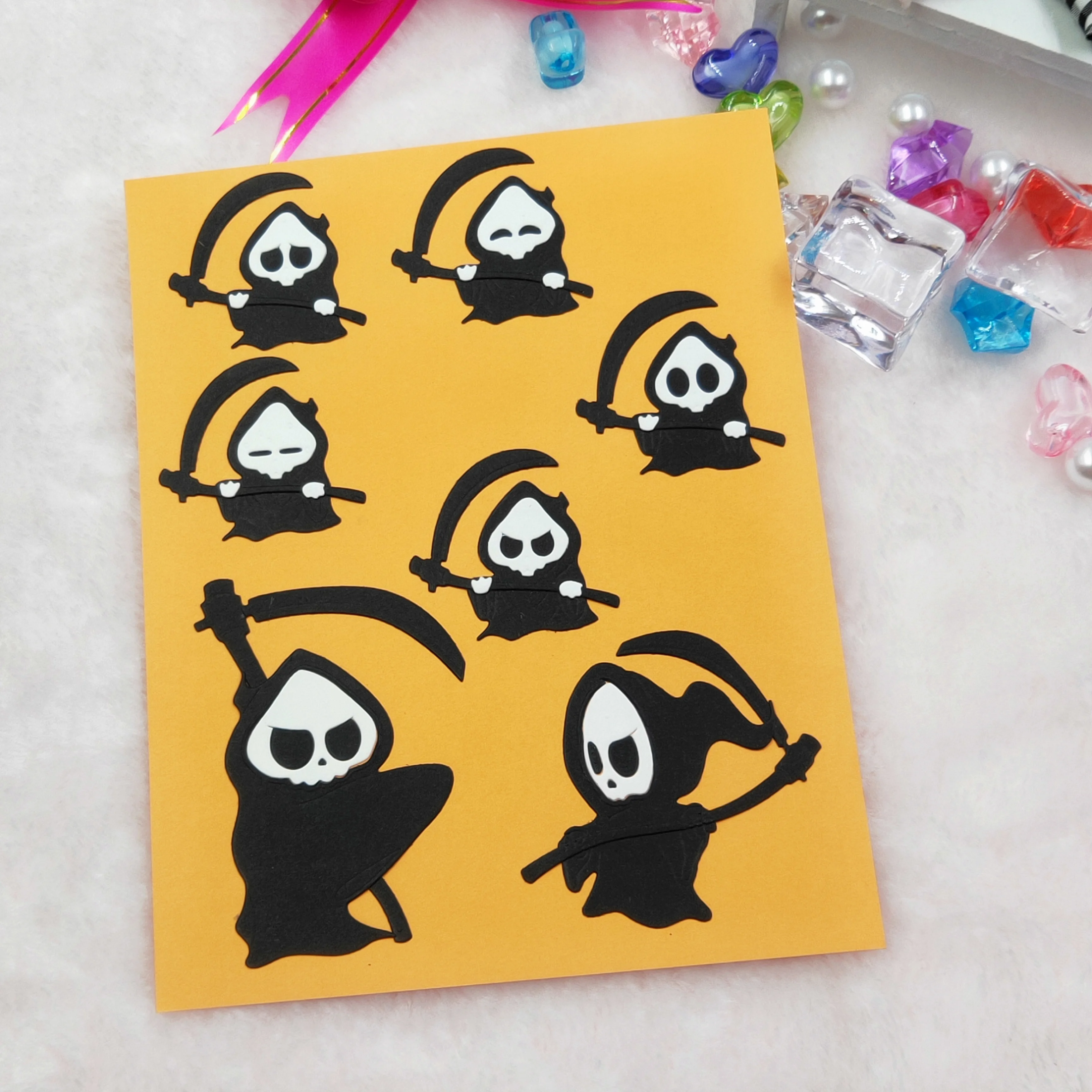 

Halloween cute death metal cutting die scrapbook 2019 new DIY scrapbook album greeting card decoration embossed DIY paper card