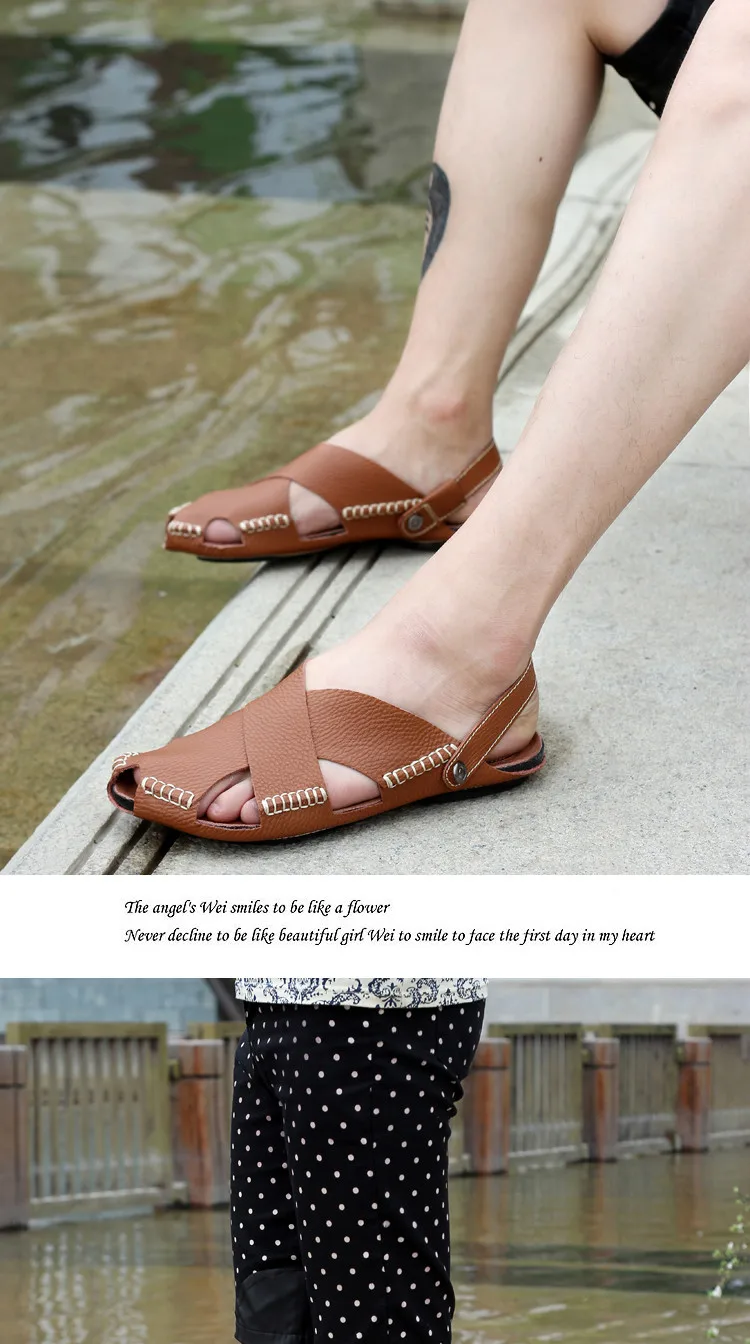 summer male sandals